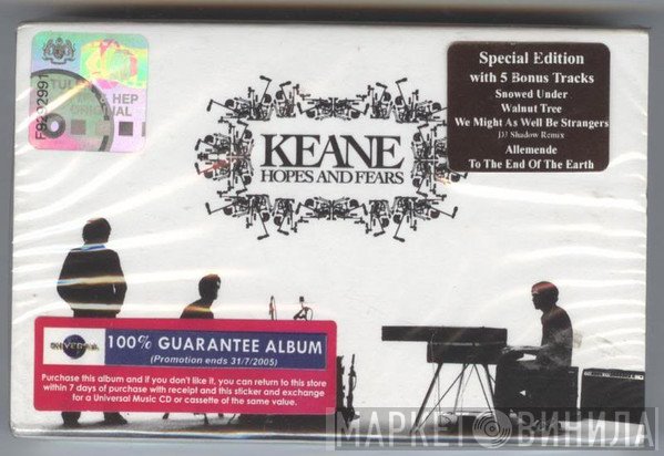 Keane  - Hopes And Fears