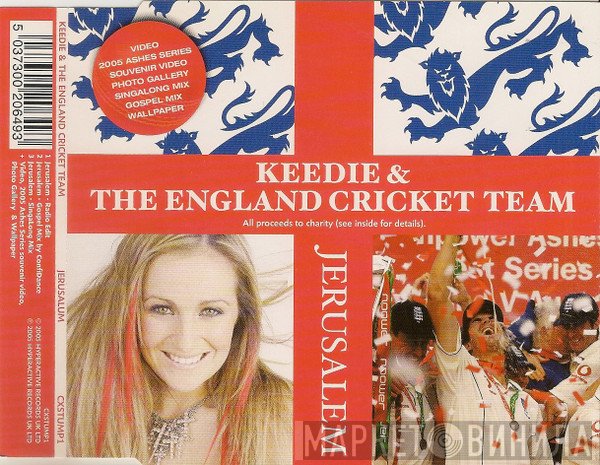 Keedie, The England Cricket Team - Jerusalem