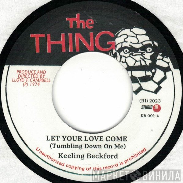 Keeling Beckford - Let Your Love Come (Tumbling Down On Me)