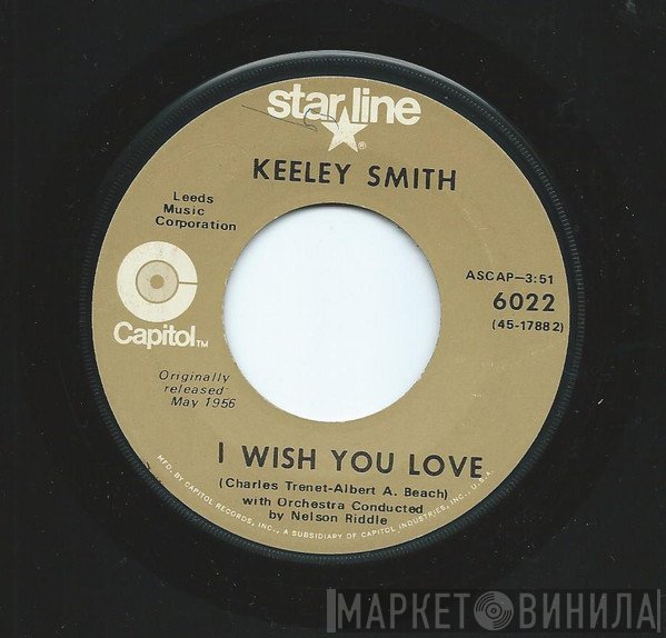 Keely Smith, Louis Prima & Keely Smith - I Wish You Love / That Old Black Magic