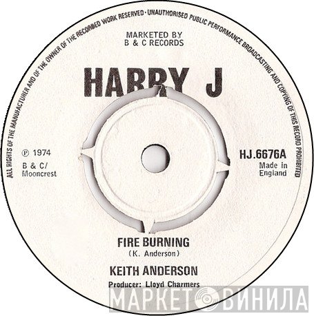Keith Anderson  - Fire Burning