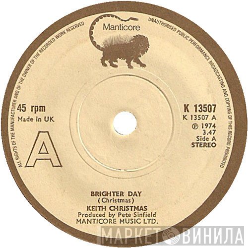 Keith Christmas - Brighter Day