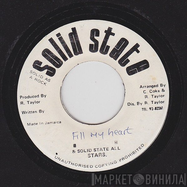 Keith Coley, Solid State All Stars - Fill My Heart With Joy