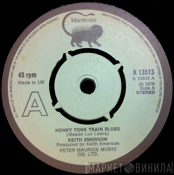 Keith Emerson - Honky Tonk Train Blues