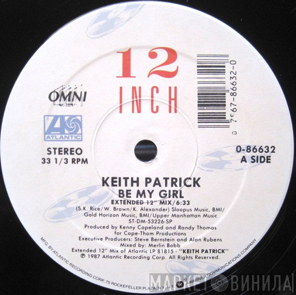 Keith Patrick - Be My Girl