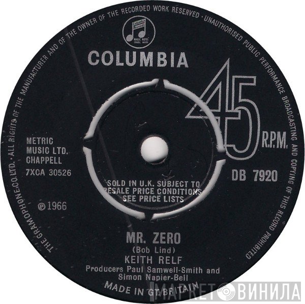 Keith Relf - Mr. Zero