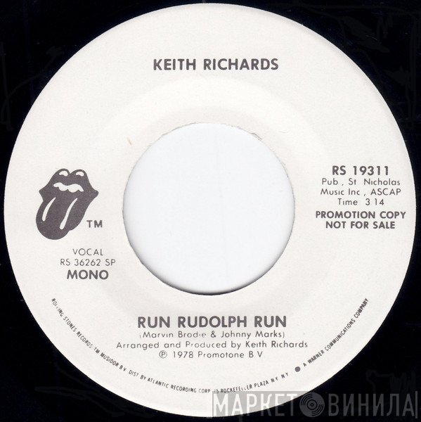 Keith Richards  - Run Rudolph Run