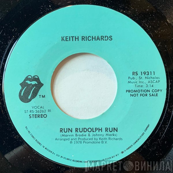 Keith Richards  - Run Rudolph Run