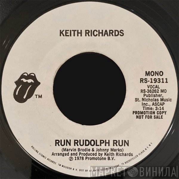 Keith Richards  - Run Rudolph Run