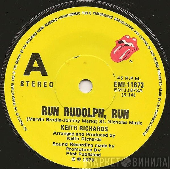 Keith Richards  - Run Rudolph, Run