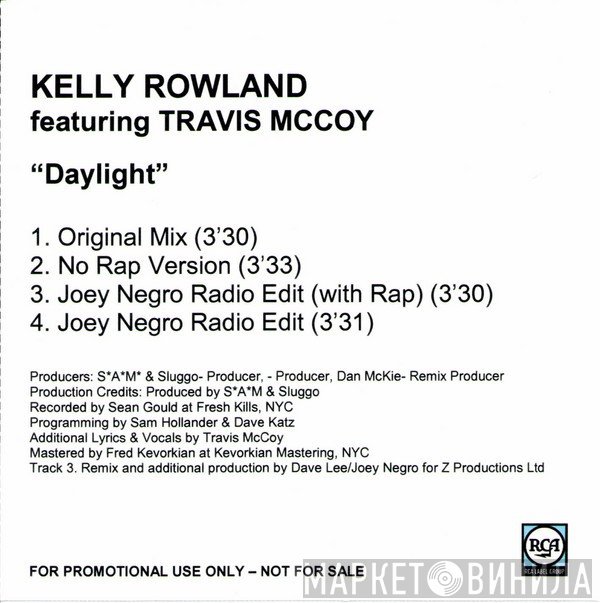 Kelly Rowland Featuring Travie McCoy  - Daylight