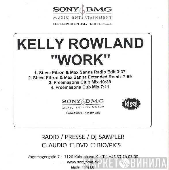 Kelly Rowland  - Work