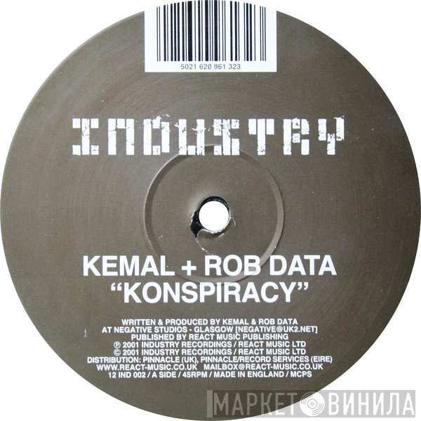 Kemal + Rob Data / Narcosis  - Konspiracy / Escape Route
