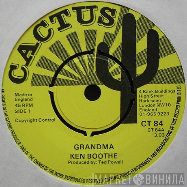 Ken Boothe / Tradition All Stars  - Grandma / Dub