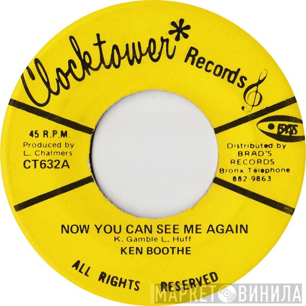 Ken Boothe, Charmers Big Band - Now You Can See Me Again / See I Again