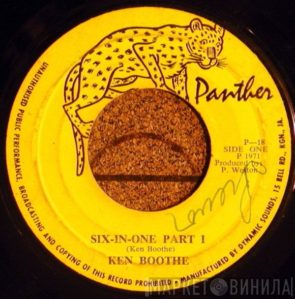 Ken Boothe  - Six-In-One Part I / Six-In-One Part II
