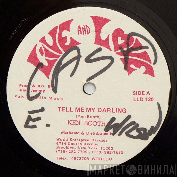 Ken Boothe, Thriller U - Tell Me My Darling / My Love