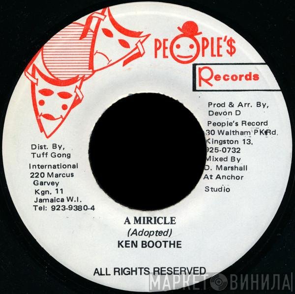 Ken Boothe - A Miricle