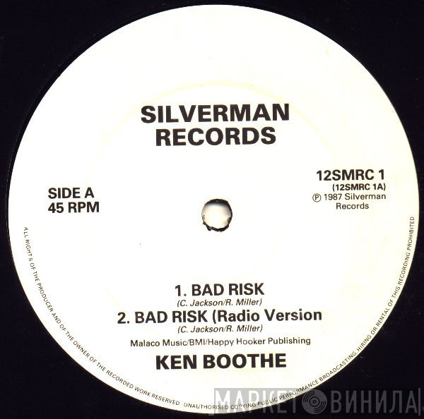 Ken Boothe  - Bad Risk