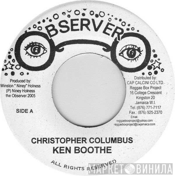 Ken Boothe  - Christopher Columbus