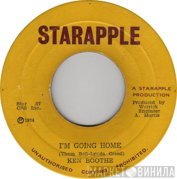 Ken Boothe - I'm Coming Home