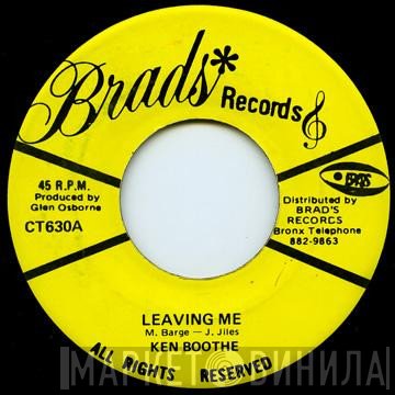 Ken Boothe  - Leaving Me