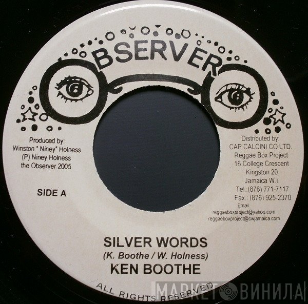 Ken Boothe - Silver Words