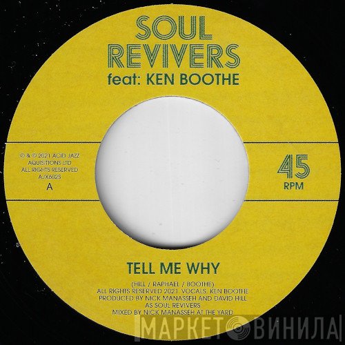 Ken Boothe, Soul Revivers - Tell Me Why