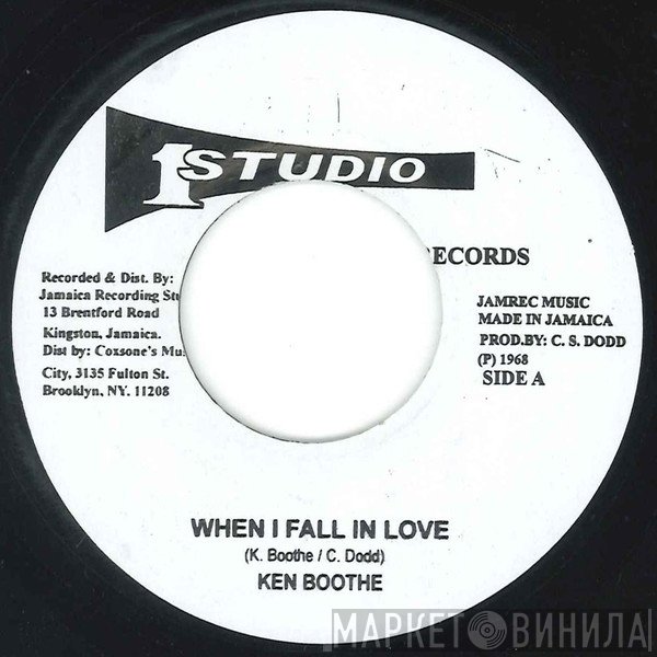 Ken Boothe  - When I Fall In Love
