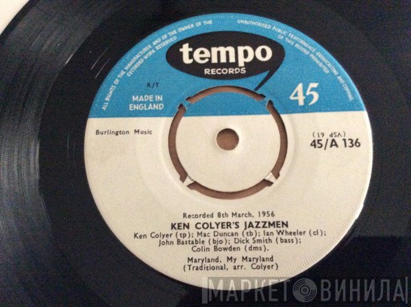 Ken Colyer's Jazzmen - Maryland, My Maryland
