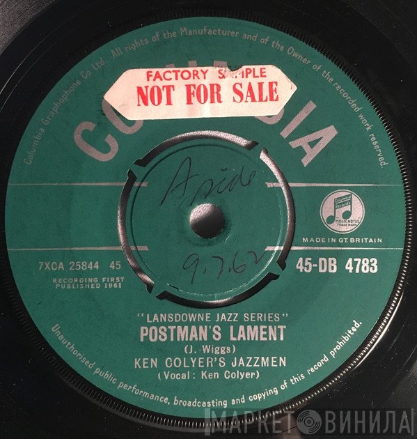 Ken Colyer's Jazzmen  - Postman's Lament