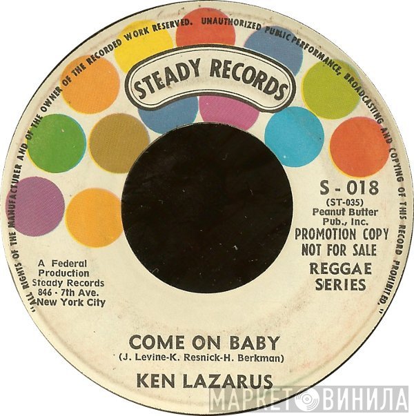 Ken Lazarus - Come On Baby / United We Stand