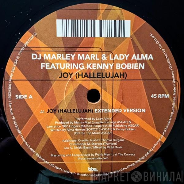 Kenny Bobien, Marley Marl, Lady Alma - Joy (Hallelujah)