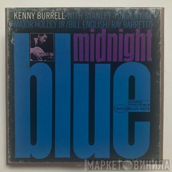 Kenny Burrell With Stanley Turrentine / Major Holley / Bill English / Ray Barretto  - Midnight Blue