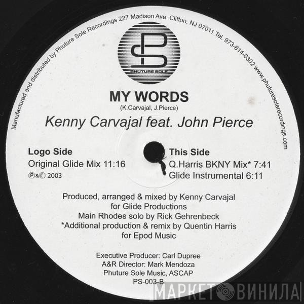 Kenny Carvajal Feat. Jon Pierce  - My Words