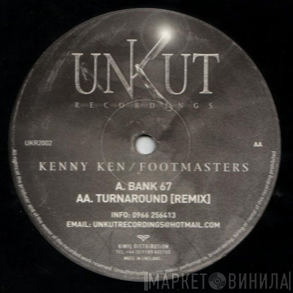 Kenny Ken, Footmasters - Bank 67 / Turnaround (Remix)