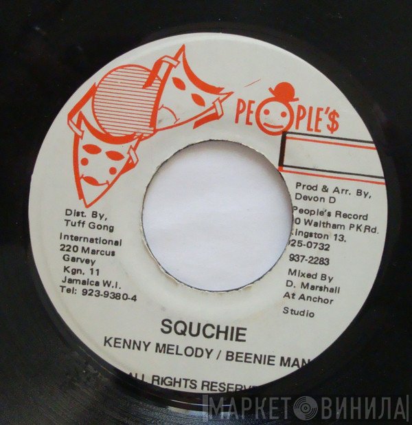 Kenny Melody / Beenie Man  - Squchie