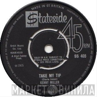Kenny Miller  - Restless / Take My Tip