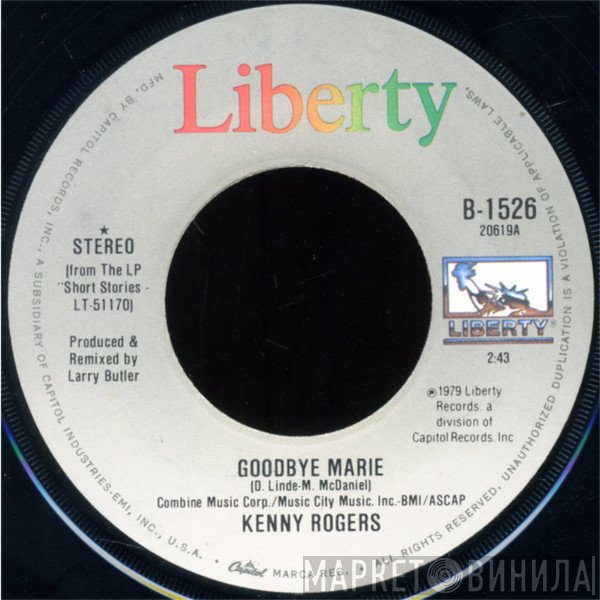 Kenny Rogers  - Goodbye Marie