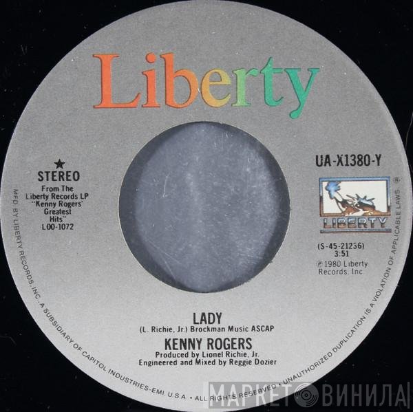Kenny Rogers - Lady / Sweet Music Man