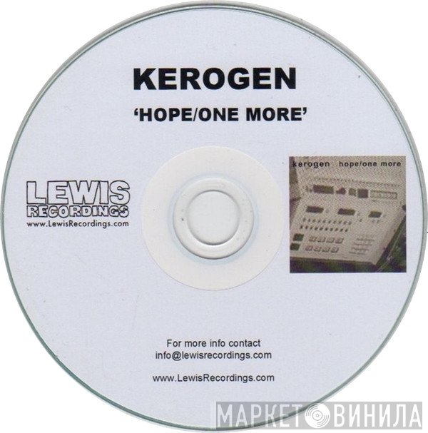 Kerogen - Hope / One More