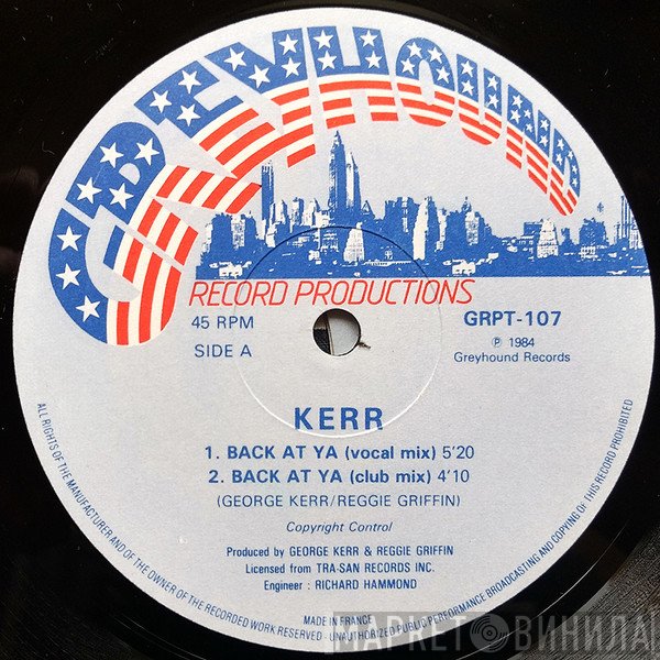 Kerr - Back At Ya