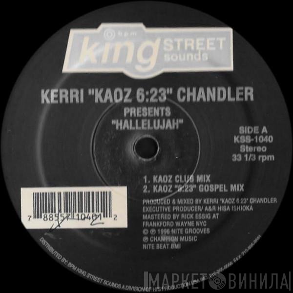Kerri Chandler - Hallelujah