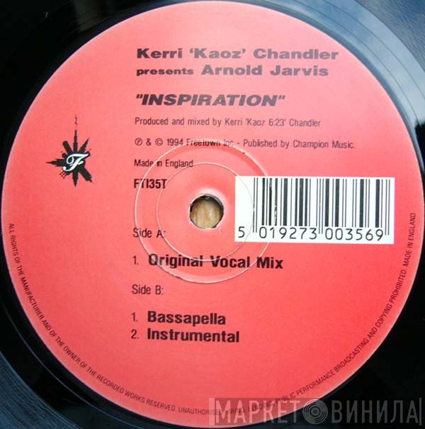 Kerri Chandler Presents Arnold Jarvis  - Inspiration