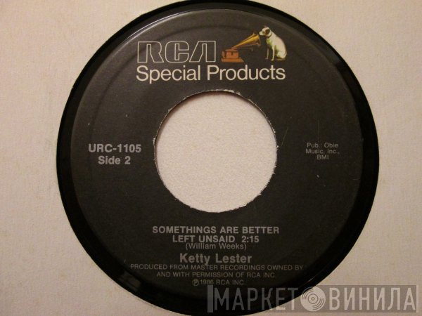 Ketty Lester, B.W. Stevenson - My Maria / Some Things Are Better Left Unsaid
