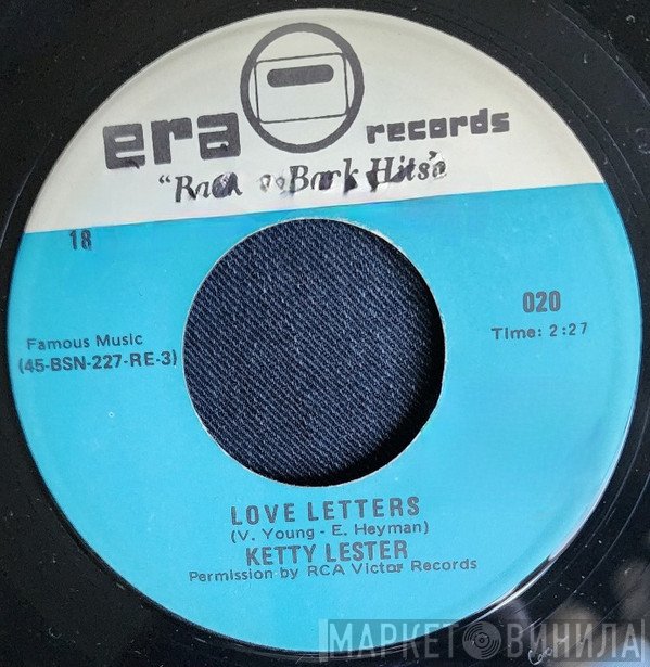 Ketty Lester - Love Letters