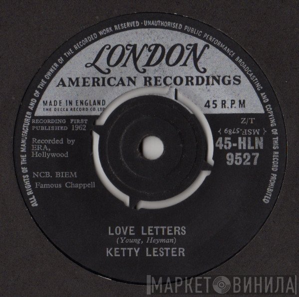 Ketty Lester - Love Letters