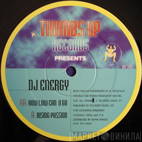 Kevin Energy  - Rising Passion / How Low Can U Go