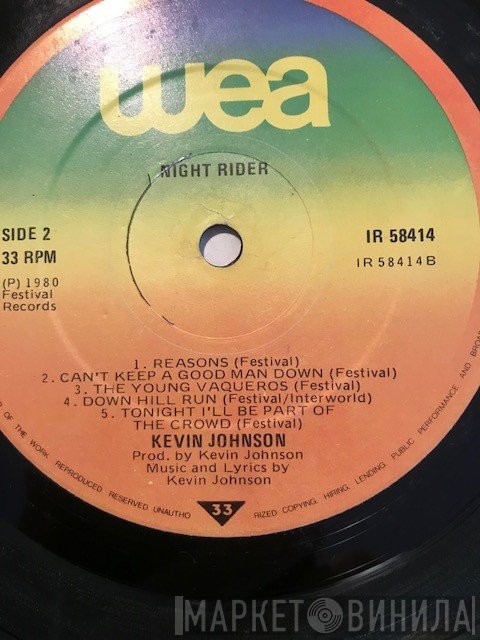 Kevin Johnson   - Night Rider