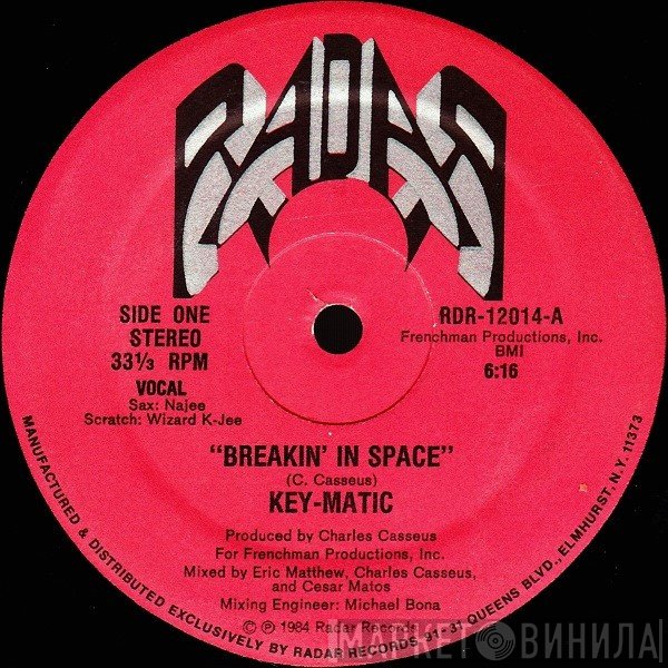 Key-Matic - Breakin' In Space